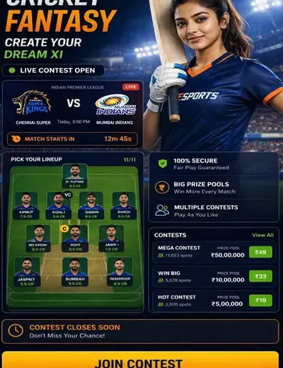 INDIA420 (india 420 app) fantasy cricket & matchday visual 3